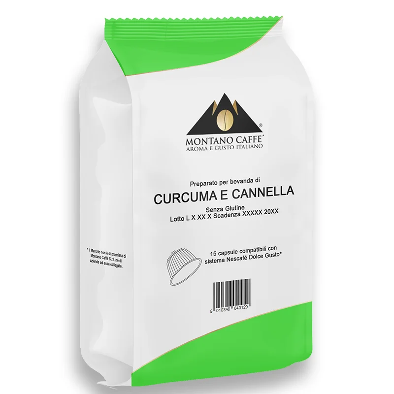 Curcuma e Cannella - Compatibili Nescafè Dolce Gusto