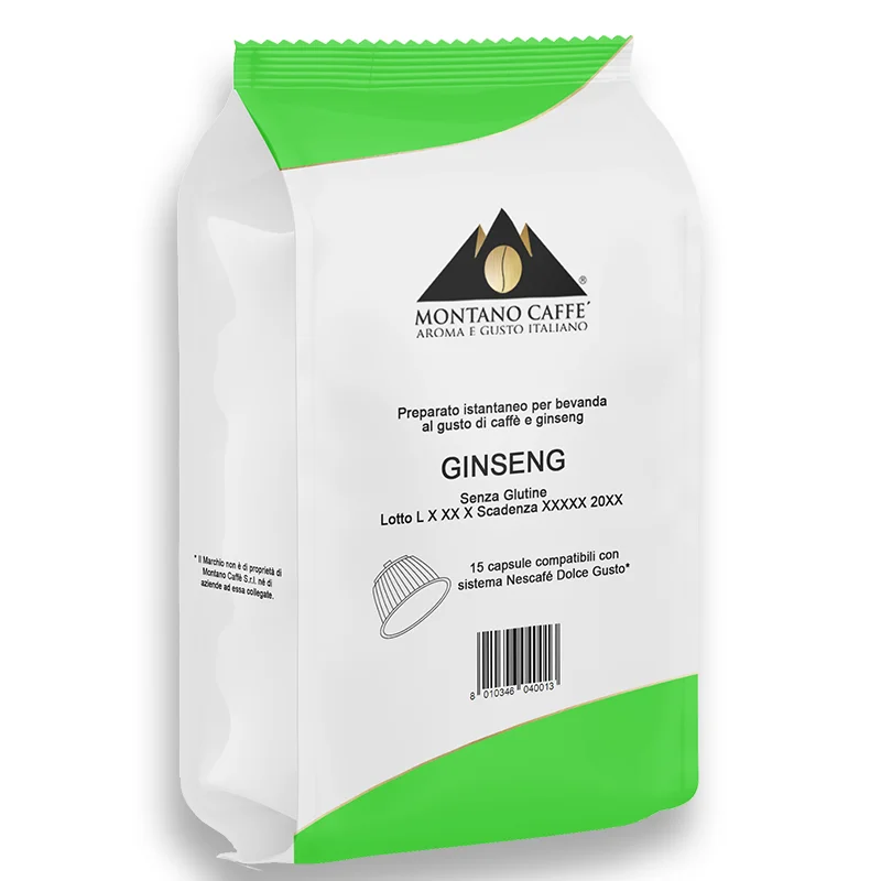 Ginseng - Capsule Compatibili Nescafè Dolce Gusto