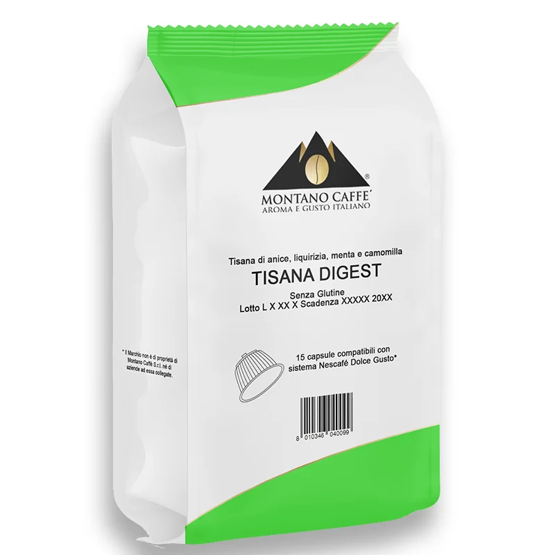 Tisana Digest - Capsule Compatibili Nescafè Dolce Gusto