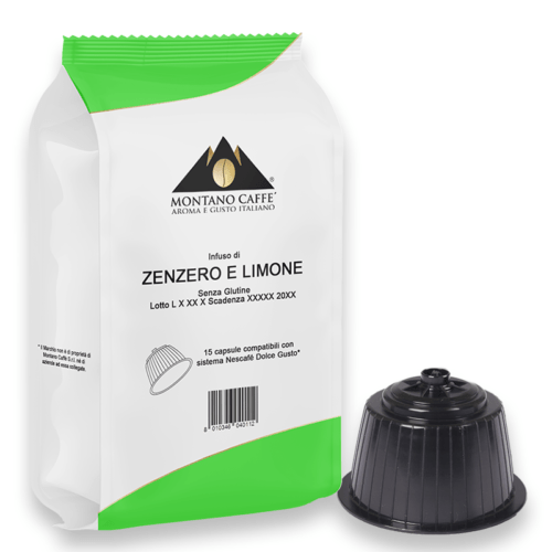 Zenzero e Limone – Capsule Compatibili Nescafè Dolce Gusto ®*