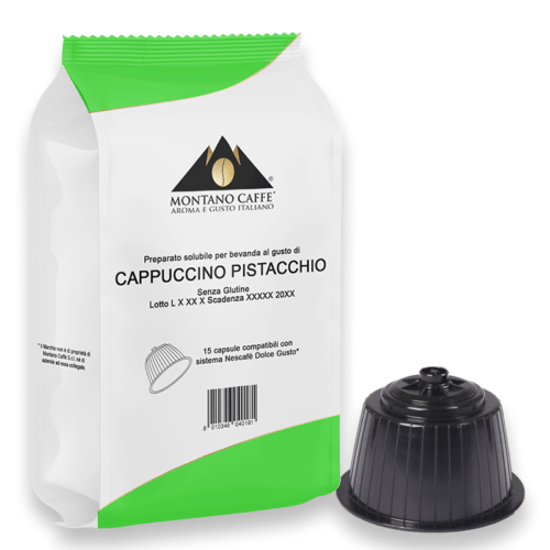 Cappuccino pistacchio – Capsule Compatibili Nescafè Dolce Gusto ®*